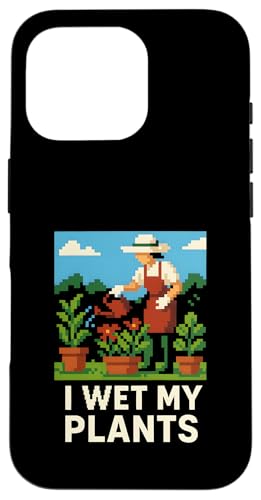 Gardening I Wet My Plants Vintage Damen Wildblume Hülle für iPhone 16 Pro Gardening I Wet My Plants Vintage Damen Wildblume Hülle für iPhone 16 Pro von Botanical Bliss - Vintage Gardening Apparel
