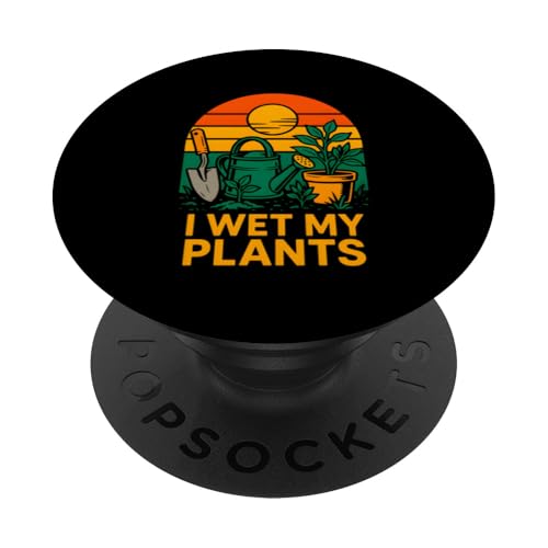 Gardening I Wet My Plants Vintage Damen Wildblume PopSockets Klebender PopGrip Gardening I Wet My Plants Vintage Damen Wildblume PopSockets Klebender PopGrip von Botanical Bliss - Vintage Gardening Apparel