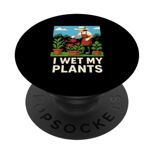 Gardening I Wet My Plants Vintage Damen Wildblume PopSockets Klebender PopGrip Gardening I Wet My Plants Vintage Damen Wildblume PopSockets Klebender PopGrip von Botanical Bliss - Vintage Gardening Apparel