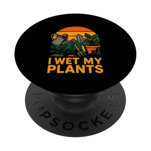 Gardening I Wet My Plants Vintage Damen Wildblume PopSockets Klebender PopGrip Gardening I Wet My Plants Vintage Damen Wildblume PopSockets Klebender PopGrip von Botanical Bliss - Vintage Gardening Apparel