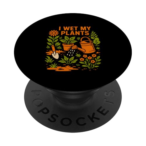 Gardening I Wet My Plants Vintage Damen Wildblume PopSockets Klebender PopGrip Gardening I Wet My Plants Vintage Damen Wildblume PopSockets Klebender PopGrip von Botanical Bliss - Vintage Gardening Apparel