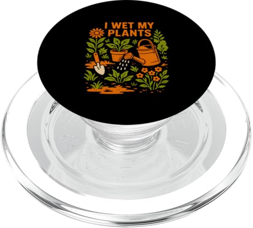 Gardening I Wet My Plants Vintage Damen Wildblume PopSockets PopGrip für MagSafe Gardening I Wet My Plants Vintage Damen Wildblume PopSockets PopGrip für MagSafe von Botanical Bliss - Vintage Gardening Apparel