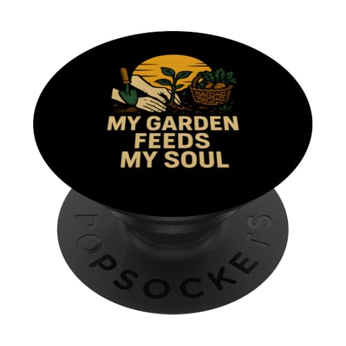 Gardening My Garden Feeds My Soul Vintage Damen Botanical PopSockets Klebender PopGrip Gardening My Garden Feeds My Soul Vintage Damen Botanical PopSockets Klebender PopGrip von Botanical Bliss - Vintage Gardening Apparel