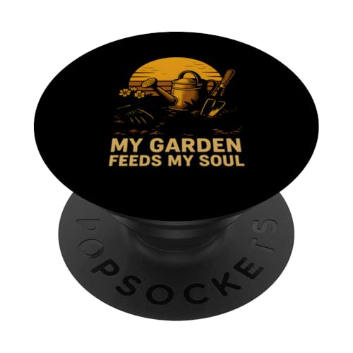 Gardening My Garden Feeds My Soul Vintage Damen Botanical PopSockets Klebender PopGrip Gardening My Garden Feeds My Soul Vintage Damen Botanical PopSockets Klebender PopGrip von Botanical Bliss - Vintage Gardening Apparel