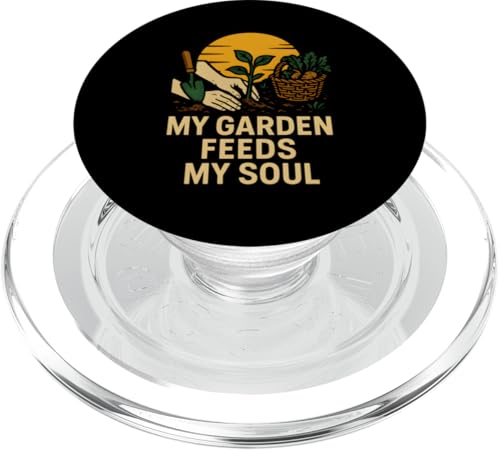 Gardening My Garden Feeds My Soul Vintage Damen Botanical PopSockets PopGrip für MagSafe Gardening My Garden Feeds My Soul Vintage Damen Botanical PopSockets PopGrip für MagSafe von Botanical Bliss - Vintage Gardening Apparel