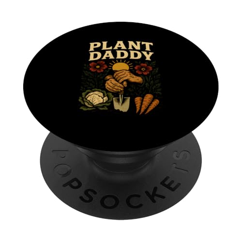 Gardening Plant Daddy Vintage Damen Wildblume PopSockets Klebender PopGrip Gardening Plant Daddy Vintage Damen Wildblume PopSockets Klebender PopGrip von Botanical Bliss - Vintage Gardening Apparel
