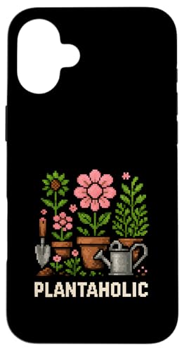 Gardening Plantaholic Vintage Damen Botanical Hülle für iPhone 16 Plus Gardening Plantaholic Vintage Damen Botanical Hülle für iPhone 16 Plus von Botanical Bliss - Vintage Gardening Apparel