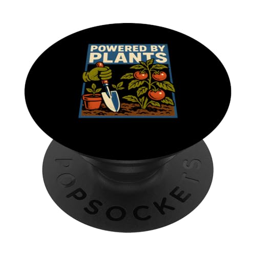 Gardening Powered By Plants Vintage Damen Wildblumen PopSockets Klebender PopGrip Gardening Powered By Plants Vintage Damen Wildblumen PopSockets Klebender PopGrip von Botanical Bliss - Vintage Gardening Apparel