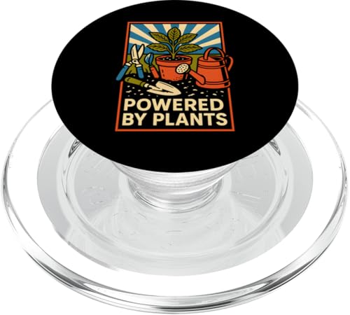 Gardening Powered By Plants Vintage Damen Wildblumen PopSockets PopGrip für MagSafe Gardening Powered By Plants Vintage Damen Wildblumen PopSockets PopGrip für MagSafe von Botanical Bliss - Vintage Gardening Apparel