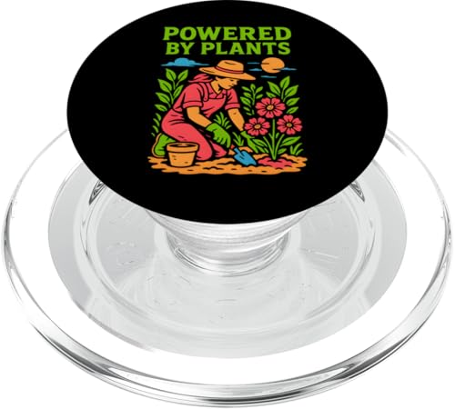 Gardening Powered by Plants Vintage Damen Floral PopSockets PopGrip für MagSafe Gardening Powered by Plants Vintage Damen Floral PopSockets PopGrip für MagSafe von Botanical Bliss - Vintage Gardening Apparel