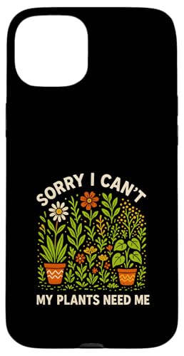 Gardening Sorry Can't Plants Need Me Vintage Damen Garten Hülle für iPhone 15 Plus Gardening Sorry Can't Plants Need Me Vintage Damen Garten Hülle für iPhone 15 Plus von Botanical Bliss - Vintage Gardening Apparel
