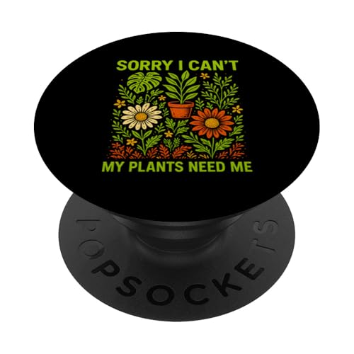 Gardening Sorry Can't Plants Need Me Vintage Damen Garten PopSockets Klebender PopGrip Gardening Sorry Can't Plants Need Me Vintage Damen Garten PopSockets Klebender PopGrip von Botanical Bliss - Vintage Gardening Apparel