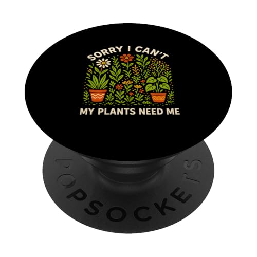 Gardening Sorry Can't Plants Need Me Vintage Damen Garten PopSockets Klebender PopGrip Gardening Sorry Can't Plants Need Me Vintage Damen Garten PopSockets Klebender PopGrip von Botanical Bliss - Vintage Gardening Apparel