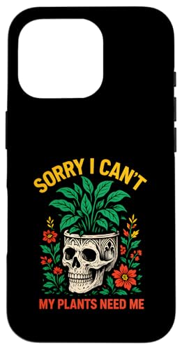 Gardening Sorry I Can't My Plants Need Me Vintage Damen Hülle für iPhone 16 Pro Gardening Sorry I Can't My Plants Need Me Vintage Damen Hülle für iPhone 16 Pro von Botanical Bliss - Vintage Gardening Apparel