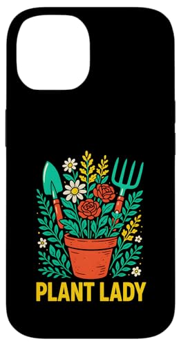 Gartenpflanze Lady Vintage Damen Boho Hülle für iPhone 14 Gartenpflanze Lady Vintage Damen Boho Hülle für iPhone 14 von Botanical Bliss - Vintage Gardening Apparel