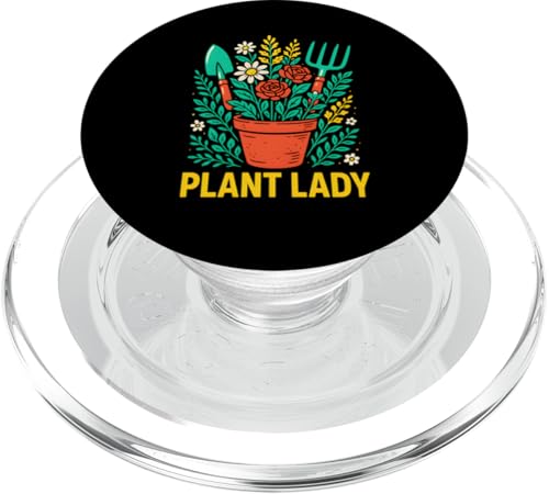 Gartenpflanze Lady Vintage Damen Boho PopSockets PopGrip für MagSafe Gartenpflanze Lady Vintage Damen Boho PopSockets PopGrip für MagSafe von Botanical Bliss - Vintage Gardening Apparel