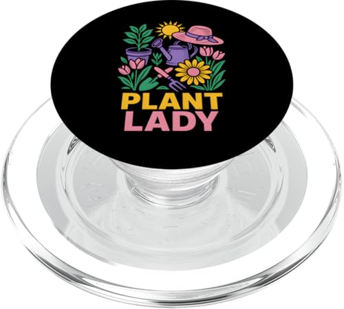 Gartenpflanze Lady Vintage Damen Floral PopSockets PopGrip für MagSafe Gartenpflanze Lady Vintage Damen Floral PopSockets PopGrip für MagSafe von Botanical Bliss - Vintage Gardening Apparel