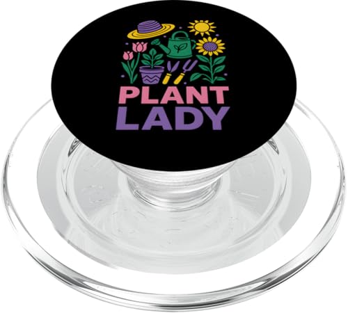 Gartenpflanze Lady Vintage Damen Floral PopSockets PopGrip für MagSafe Gartenpflanze Lady Vintage Damen Floral PopSockets PopGrip für MagSafe von Botanical Bliss - Vintage Gardening Apparel