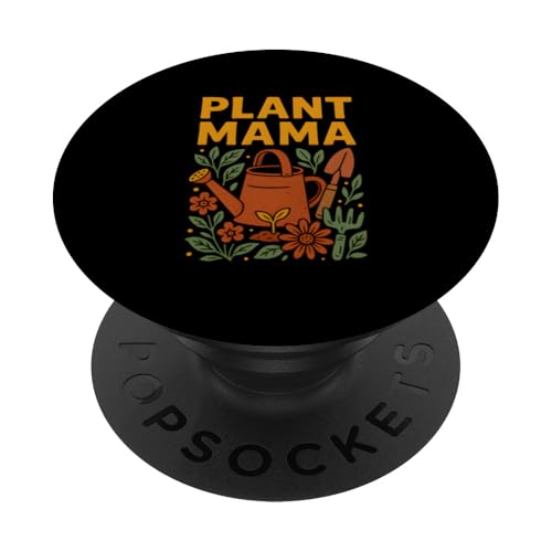 Gartenpflanze Mama Vintage Damen Wildblume PopSockets Klebender PopGrip Gartenpflanze Mama Vintage Damen Wildblume PopSockets Klebender PopGrip von Botanical Bliss - Vintage Gardening Apparel