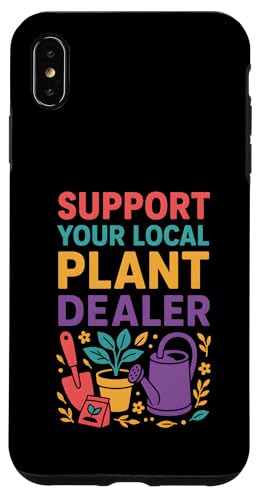 Gartenunterstützung Ihr örtlicher Pflanzenhändler Vintage Botanical Hülle für iPhone XS Max Gartenunterstützung Ihr örtlicher Pflanzenhändler Vintage Botanical Hülle für iPhone XS Max von Botanical Bliss - Vintage Gardening Apparel