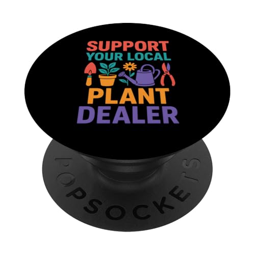 Gartenunterstützung Ihr örtlicher Pflanzenhändler Vintage Botanical PopSockets Klebender PopGrip Gartenunterstützung Ihr örtlicher Pflanzenhändler Vintage Botanical PopSockets Klebender PopGrip von Botanical Bliss - Vintage Gardening Apparel