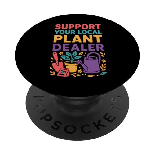 Gartenunterstützung Ihr örtlicher Pflanzenhändler Vintage Botanical PopSockets Klebender PopGrip Gartenunterstützung Ihr örtlicher Pflanzenhändler Vintage Botanical PopSockets Klebender PopGrip von Botanical Bliss - Vintage Gardening Apparel