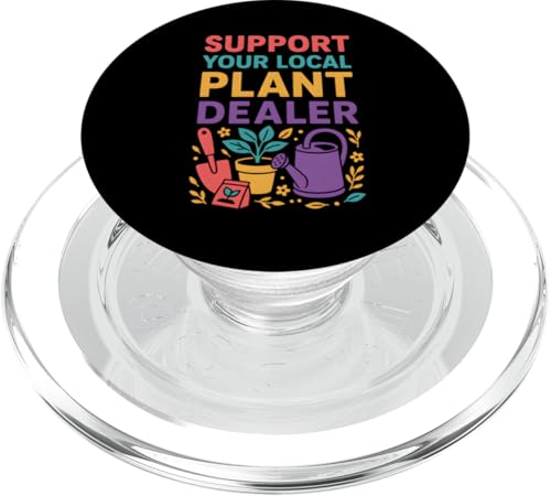Gartenunterstützung Ihr örtlicher Pflanzenhändler Vintage Botanical PopSockets PopGrip für MagSafe Gartenunterstützung Ihr örtlicher Pflanzenhändler Vintage Botanical PopSockets PopGrip für MagSafe von Botanical Bliss - Vintage Gardening Apparel