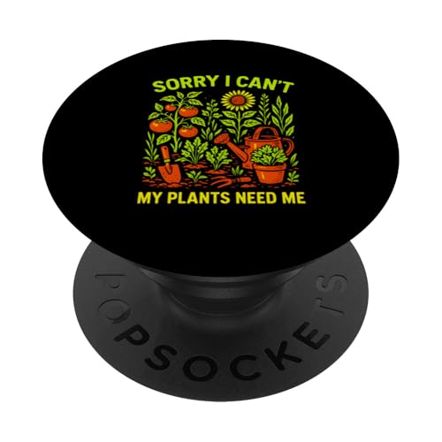 My Plants Need Me Vintage Damen Garten PopSockets Klebender PopGrip von Botanical Bliss - Vintage Gardening Apparel