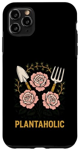 Plantaholic Vintage Damen Boho Garten Hülle für iPhone 11 Pro Max Plantaholic Vintage Damen Boho Garten Hülle für iPhone 11 Pro Max von Botanical Bliss - Vintage Gardening Apparel