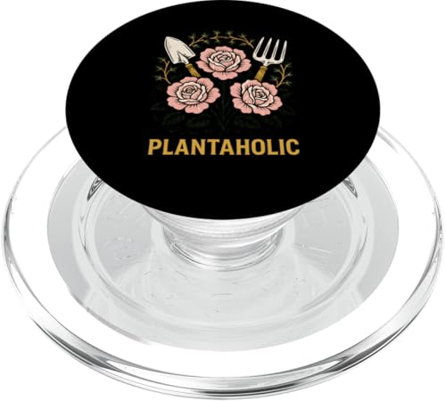 Plantaholic Vintage Damen Boho Garten PopSockets PopGrip für MagSafe Plantaholic Vintage Damen Boho Garten PopSockets PopGrip für MagSafe von Botanical Bliss - Vintage Gardening Apparel