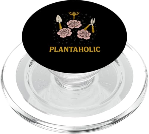 Plantaholic Vintage Damen Boho Garten PopSockets PopGrip für MagSafe Plantaholic Vintage Damen Boho Garten PopSockets PopGrip für MagSafe von Botanical Bliss - Vintage Gardening Apparel