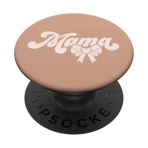 Beige Sand Herz Mama Schleife Minimalistisch Floral Wildflower Mama PopSockets Klebender PopGrip Beige Sand Herz Mama Schleife Minimalistisch Floral Wildflower Mama PopSockets Klebender PopGrip von Botanical Wildflower Mama Mothers Day Gifts Co.