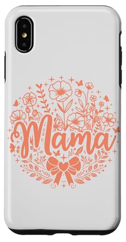 Hellrosa Pfirsichherz Mama Schleife Minimalistisch Floral Wildflower Hülle für iPhone XS Max Hellrosa Pfirsichherz Mama Schleife Minimalistisch Floral Wildflower Hülle für iPhone XS Max von Botanical Wildflower Mama Mothers Day Gifts Co.