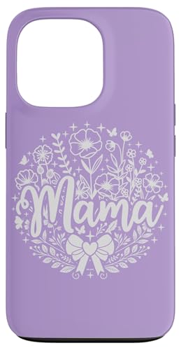Hellviolettes Herz Mama Schleife Minimalistisch Floral Wildflower Hülle für iPhone 13 Pro Hellviolettes Herz Mama Schleife Minimalistisch Floral Wildflower Hülle für iPhone 13 Pro von Botanical Wildflower Mama Mothers Day Gifts Co.