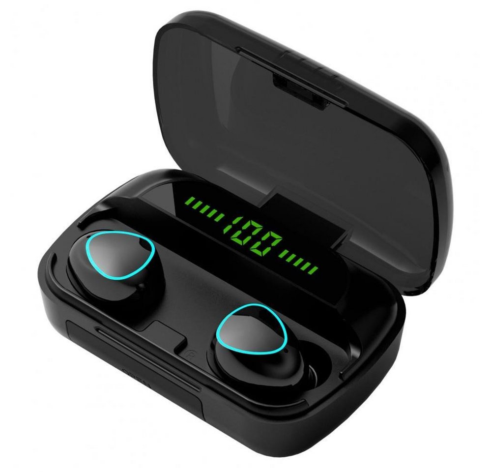 Bothergu M10 In-Ear-Kopfhörer (Bluetooth 5.1 In-Ear 9D Mini Touch Sport Binaurale Kopfhörer) von Bothergu