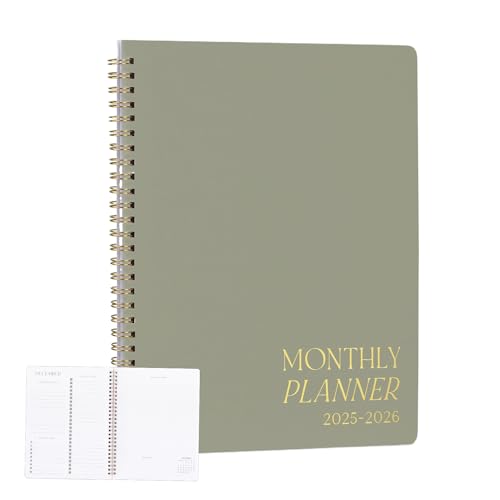 Botiniv 2025-2026 MONATLY PLANNER, 2025-2026 Kalender Monatlicher Planer - Ästhetischer monatlicher Planer und Notizbuch,Ordentlicher Zeitplan Organizer Journal mit Task -Checkliste für von Botiniv