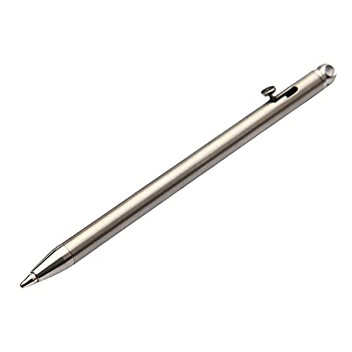 Botiniv Mini-Stift, Titan Bolt Action Pen, Kreativer Signaturstift, Mini-Stift, Outdoor-Werkzeug, Gadget, Outdoor-Ausrüstung, Persönlichkeitsgeschenk von Botiniv