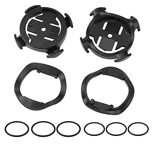 2 Stück Fahrradhalterung für Garmin GPS Fahrradcomputer Lenker Halterung Vorbauhalterung Lenkerhalterung Kompatibel mit Garmin Edge 130 200 500 510 520 530 800 810 1000 iGPSPORT iGS50 iGS618 von BouGPeng