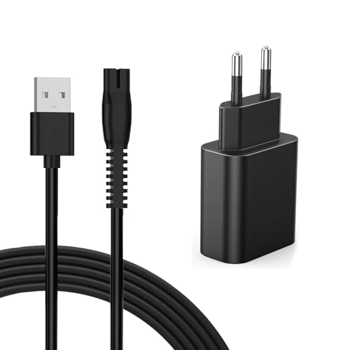 5V One Blade Ladekabel qp2724, Netzteil Kompatibel mit Philips Norelco Rasierer Oneblade qp2724 QP2734 QP2824 QP2834 QP4530 QP4631 MG7910 MG7930 MG7950 MG5910 MG9510 MG9520 X3001 Kabel Adapter USB 5V One Blade Ladekabel qp2724, Netzteil Kompatibel mit Philips Norelco Rasierer Oneblade qp2724 QP2734 QP2824 QP2834 QP4530 QP4631 MG7910 MG7930 MG7950 MG5910 MG9510 MG9520 X3001 Kabel Adapter USB von Bouge