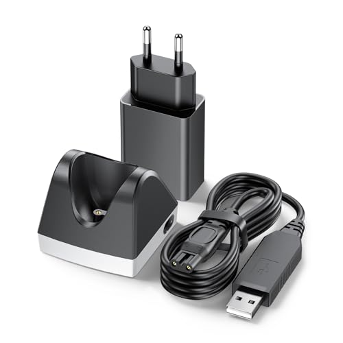 Bouge Ladestation Kompatibel mit Philips Norelco Oneblade QP2630 QP2530 HQ850, 8V Ladeständer für One Blade Elektrischer Bartschneider Rasierer von Bouge