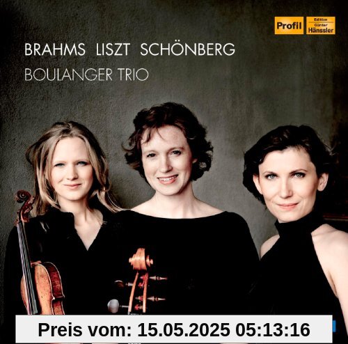 Werke für Klaviertrio Werke für Klaviertrio von Boulanger Trio
