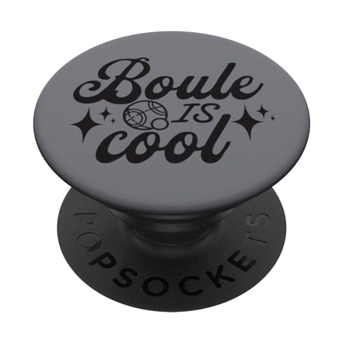 Boule is cool! Bouler Outfit Boule Kugeln Petanque Boule PopSockets mit austauschbarem PopGrip von Boule Set Zubehör Boules und Pétanque Designs