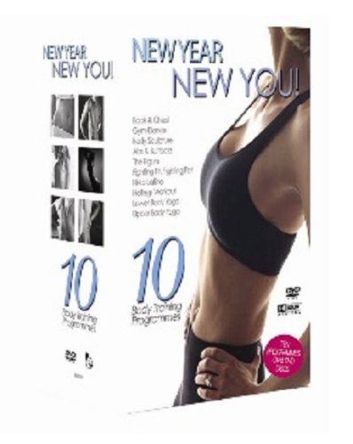 10 Pack: New Year New You (including Back & Chest with Nancy Marmorat, Gym Dance, Body Sculpture with Nancy Marmorat, Abs & Buttocks, The Figure with Nancy Marmorat and 5 more) [5 DVDs] von Boulevard Entertaiment