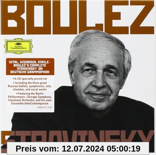 Boulez Conducts Stravinsky von Boulez