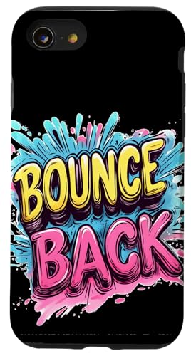 Buntes Bounce Back Emblem Kostüm Hülle für iPhone SE (2020) / 7 / 8 von Bounce Back Speech