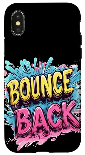 Buntes Bounce Back Emblem Kostüm Hülle für iPhone X/XS Buntes Bounce Back Emblem Kostüm Hülle für iPhone X/XS von Bounce Back Speech
