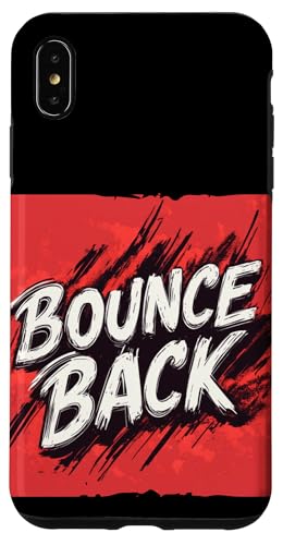 Cooles Bounce Back Logo für Mann und Frau Hülle für iPhone XS Max von Bounce Back Speech