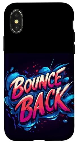 Mehrfarbiges Bounce Back Outfit Hülle für iPhone X/XS Mehrfarbiges Bounce Back Outfit Hülle für iPhone X/XS von Bounce Back Speech