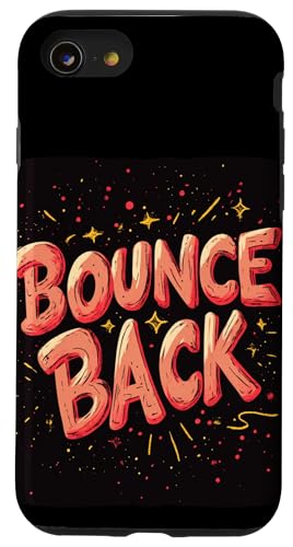 Schönes Rückprallzitat Outfit für Erwachsene und Kinder Hülle für iPhone SE (2020) / 7 / 8 von Bounce Back Speech