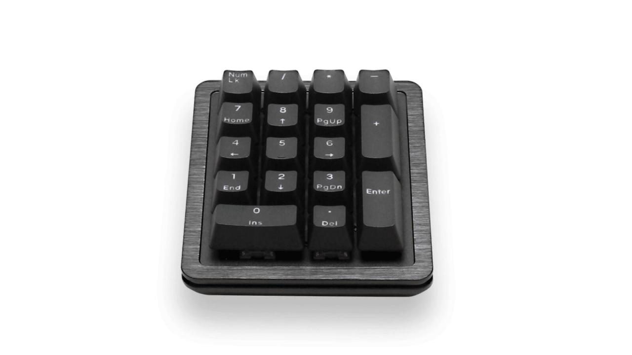 Mountain Everest 60 Numpad RGB Tastenfeld - Linear 45 Midnight Black Mountain Everest 60 Numpad RGB Tastenfeld - Linear 45 Midnight Black von Mountain
